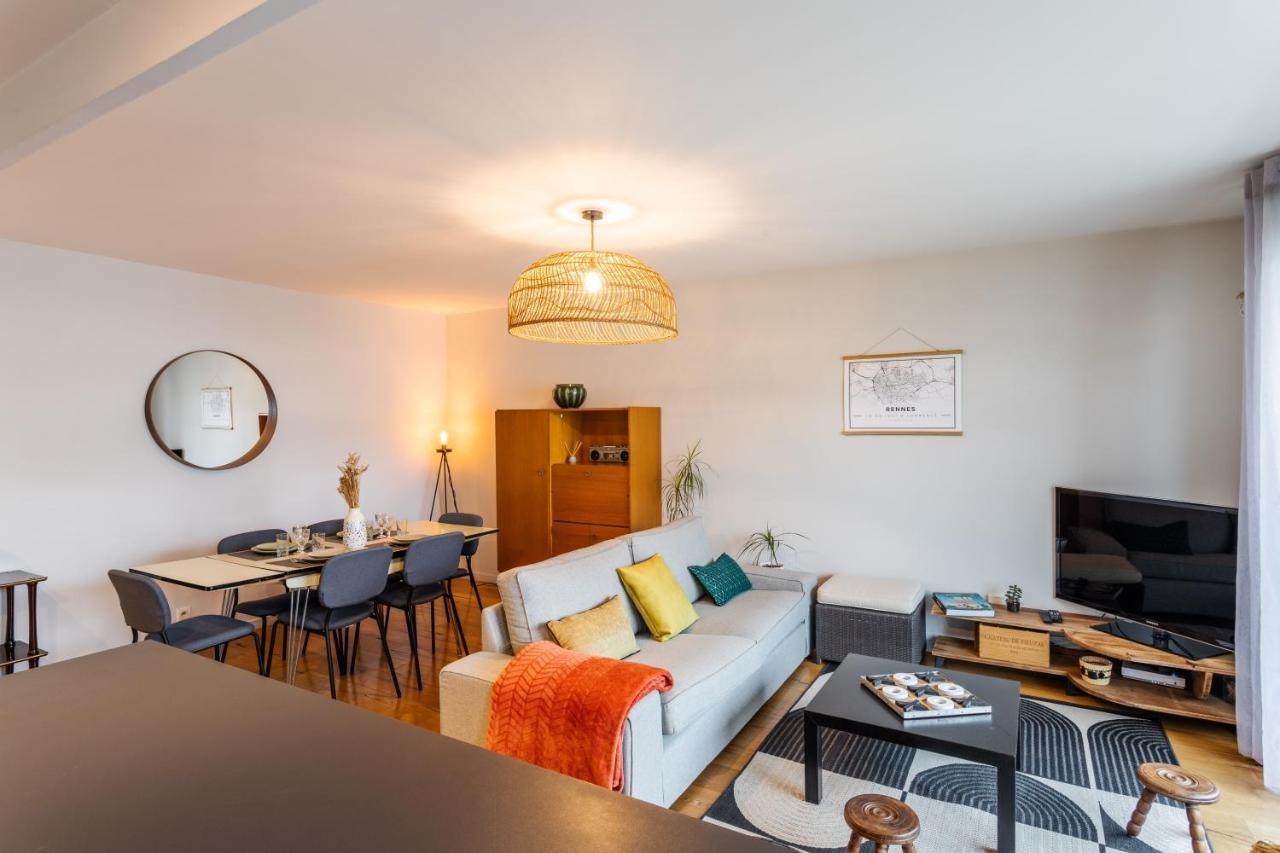 Апартаменты Le Vilona - T3 Moderne Avec Parking Prive Ренн Экстерьер фото
