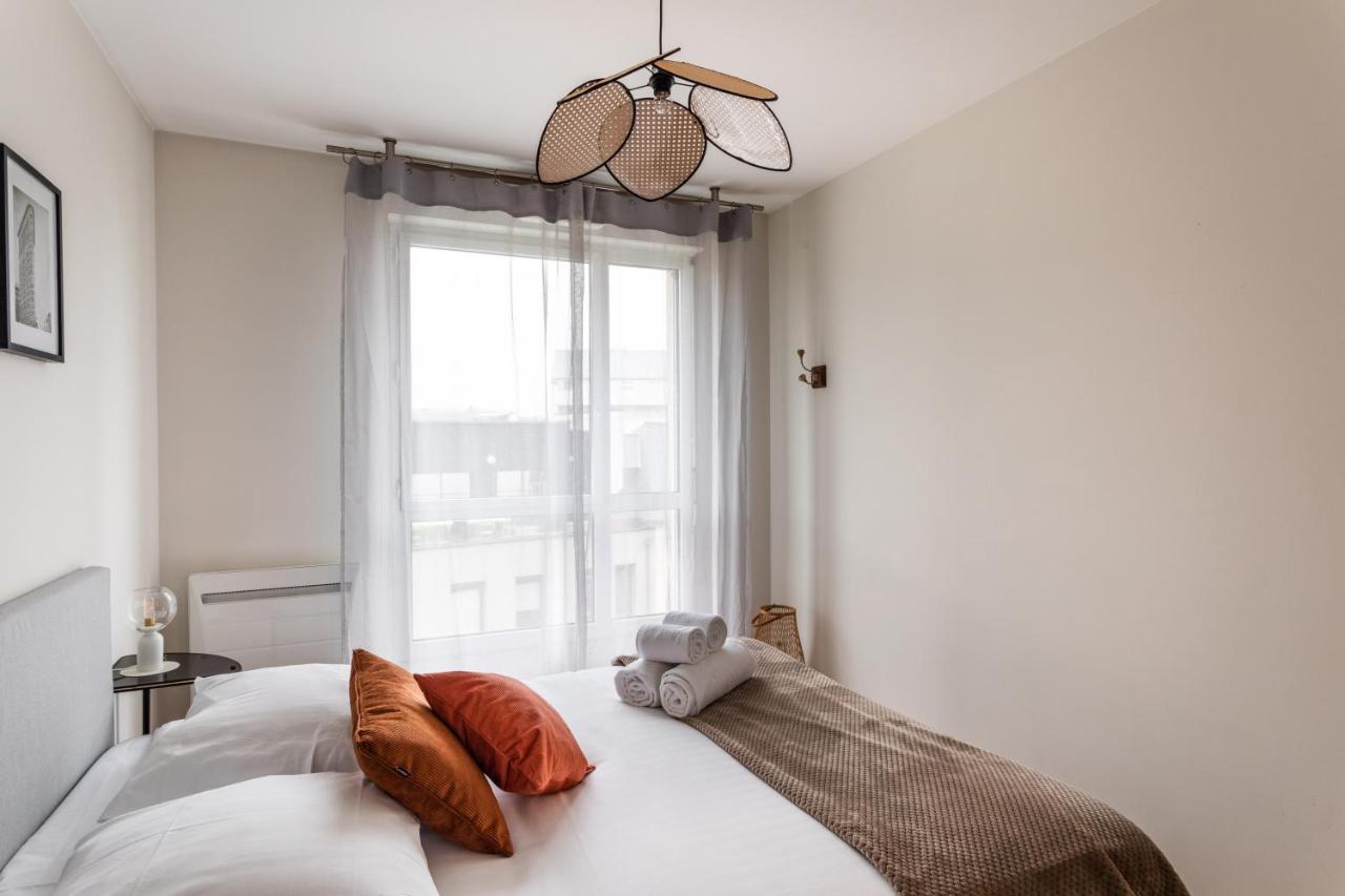 Апартаменты Le Vilona - T3 Moderne Avec Parking Prive Ренн Экстерьер фото