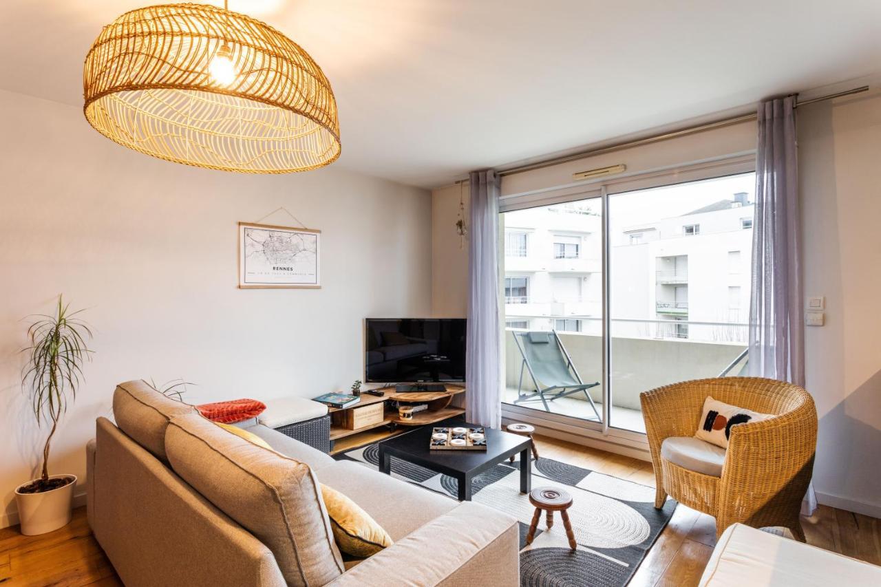 Апартаменты Le Vilona - T3 Moderne Avec Parking Prive Ренн Экстерьер фото