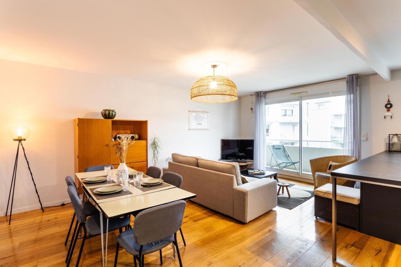 Апартаменты Le Vilona - T3 Moderne Avec Parking Prive Ренн Экстерьер фото