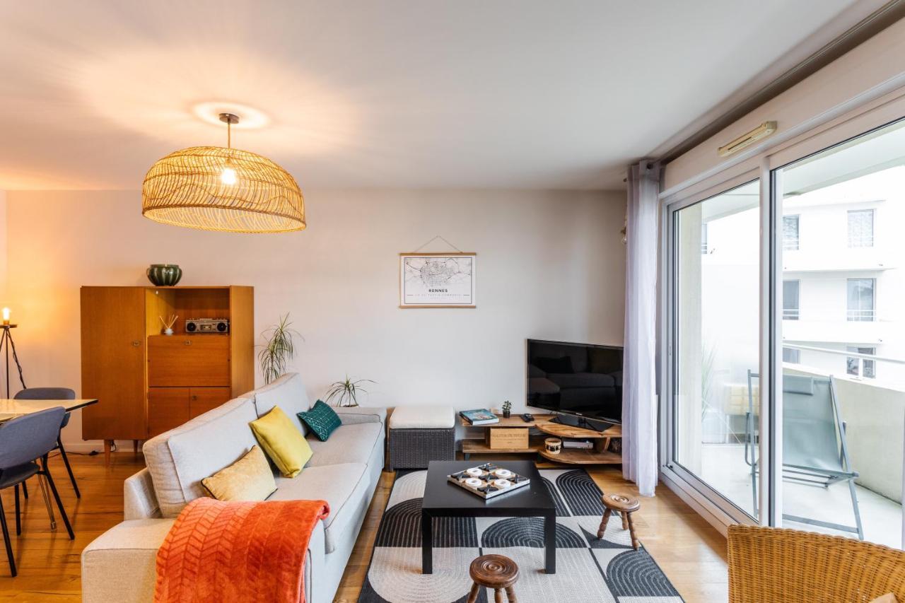 Апартаменты Le Vilona - T3 Moderne Avec Parking Prive Ренн Экстерьер фото